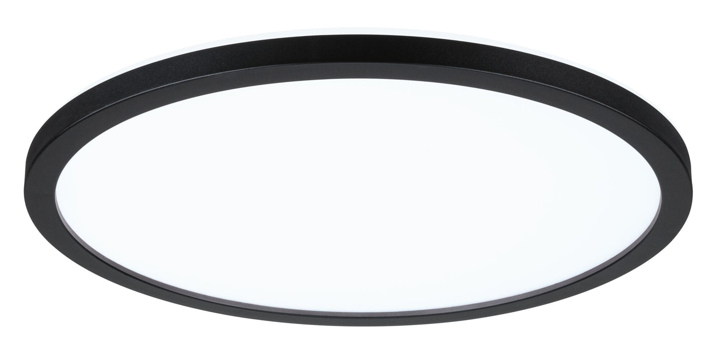 Paulmann LED Panel Atria Shine rund 293mm 1600lm 4000K Schwarz