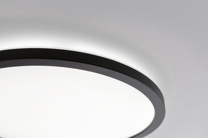 Paulmann LED Panel Atria Shine rund 293mm 1600lm 4000K Schwarz