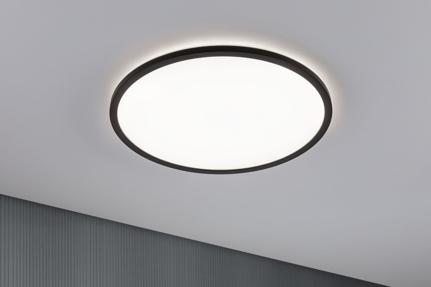 Paulmann LED Panel Atria Shine 3-Step-Dim rund 420mm 2300lm 4000K Schwarz