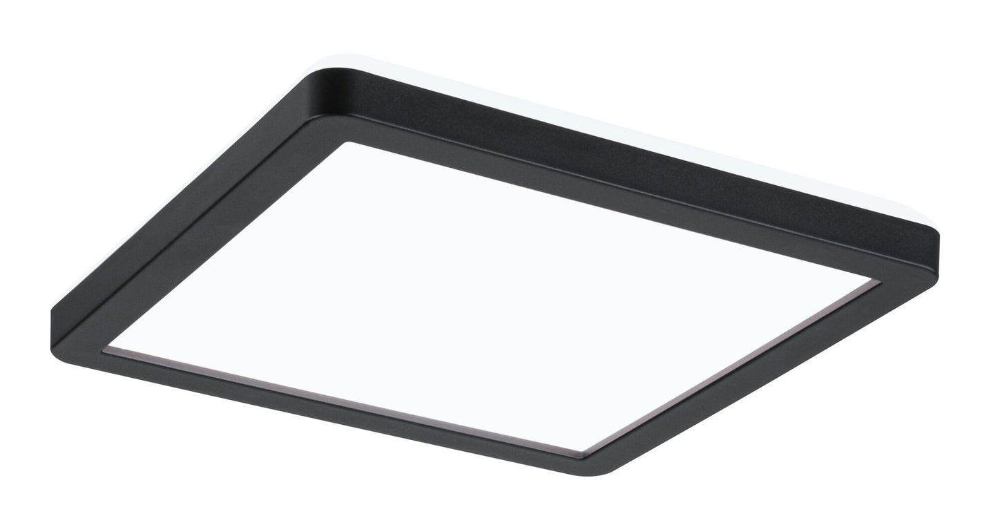 Paulmann LED Panel Atria Shine eckig 190x190mm 900lm 4000K Schwarz