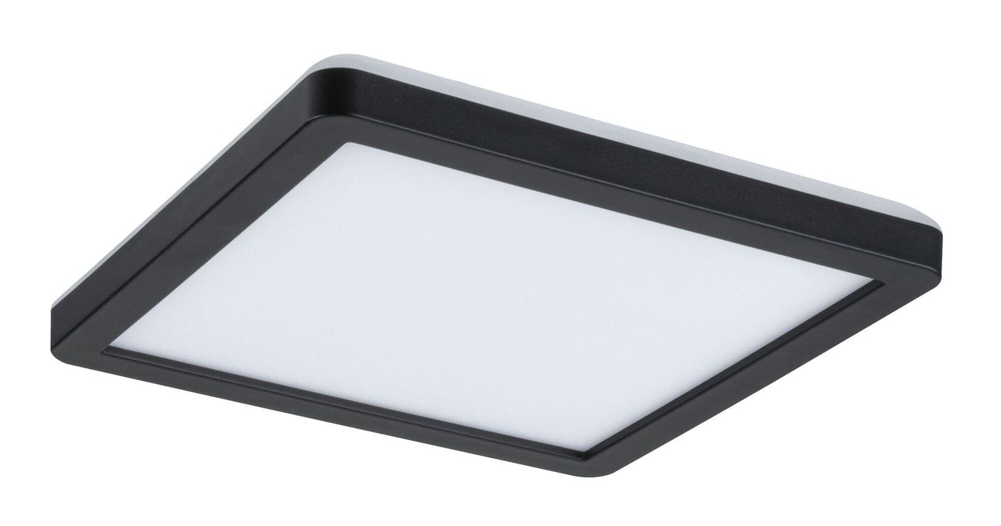 Paulmann LED Panel Atria Shine eckig 190x190mm 900lm 4000K Schwarz