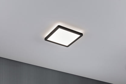 Paulmann LED Panel Atria Shine eckig 190x190mm 900lm 4000K Schwarz