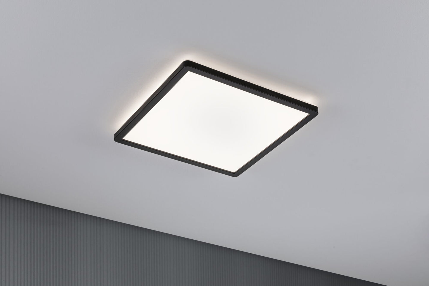 Paulmann LED Panel Atria Shine eckig 293x293mm 1600lm 4000K Schwarz