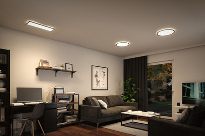 Paulmann LED Panel Atria Shine 3-Step-Dim eckig 420x420mm 2200lm 4000K Schwarz