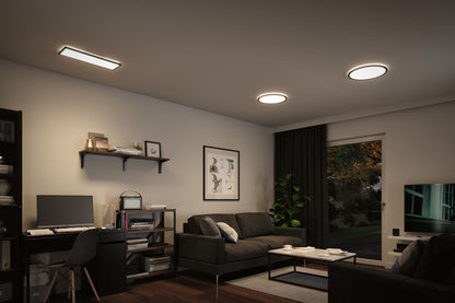 Paulmann LED Panel Atria Shine 3-Step-Dim eckig 420x420mm 2200lm 4000K Schwarz