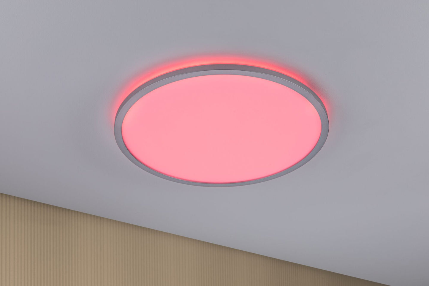 Paulmann LED Panel Atria Shine RBGW rund 420mm 2200lm RGBW Chrom matt