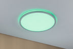 Paulmann LED Panel Atria Shine RBGW rund 420mm 2200lm RGBW Chrom matt