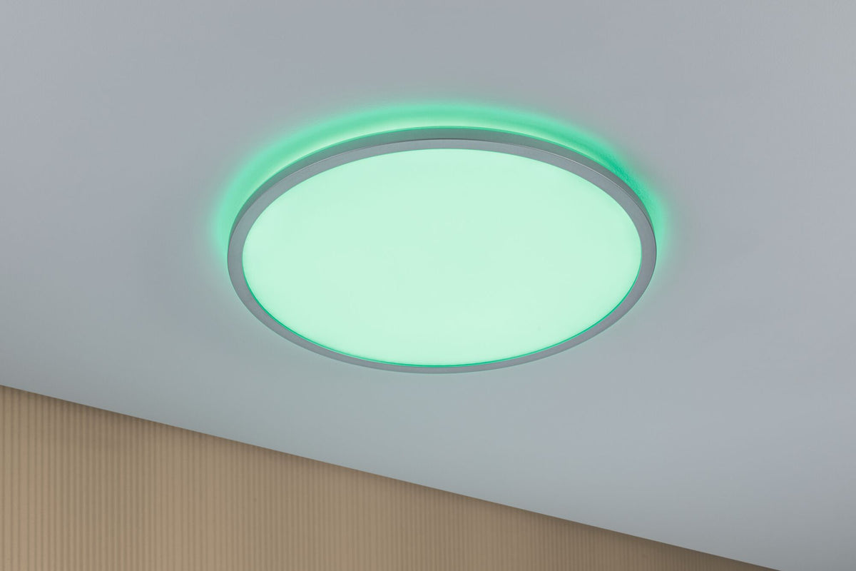 Paulmann LED Panel Atria Shine RBGW rund 420mm 2200lm RGBW Chrom matt