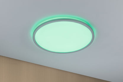 Paulmann LED Panel Atria Shine RBGW rund 420mm 2200lm RGBW Chrom matt