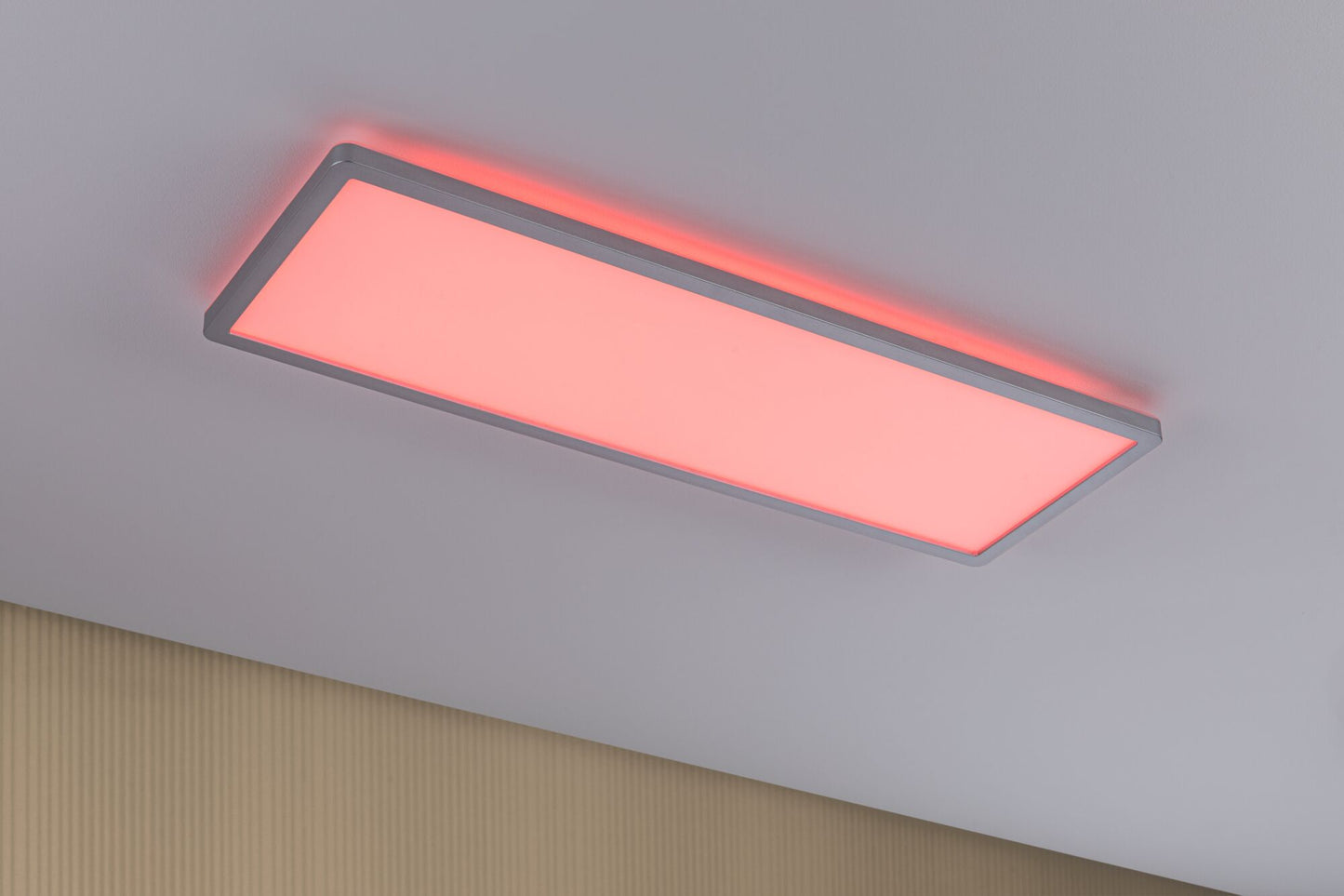 Paulmann LED Panel Atria Shine RBGW eckig 580x200mm 2000lm RGBW Chrom matt