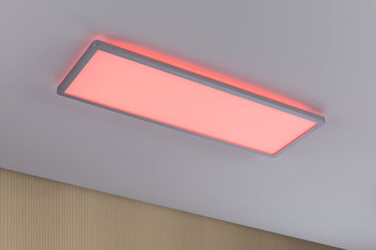 Paulmann LED Panel Atria Shine RBGW eckig 580x200mm 2000lm RGBW Chrom matt