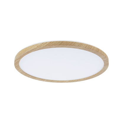 Paulmann LED Panel Atria Shine  Backlight IP44 rund 293mm 3000K Holzoptik