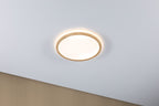 Paulmann LED Panel Atria Shine  Backlight IP44 rund 293mm 3000K Holzoptik