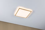 Paulmann LED Panel Atria Shine  Backlight IP44 eckig 293x293mm 3000K Holzoptik