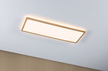 Paulmann LED Panel Atria Shine  Backlight IP44 eckig 580x200mm 3000K Holzoptik