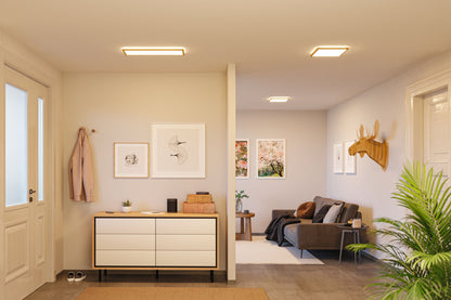 Paulmann LED Panel Atria Shine  Backlight IP44 eckig 580x200mm 3000K Holzoptik
