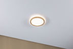 Paulmann LED Panel Atria Shine  Backlight IP44 rund 190mm 4000K Holzoptik