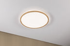 Paulmann LED Panel Atria Shine  Backlight IP44 rund 420mm 4000K Holzoptik