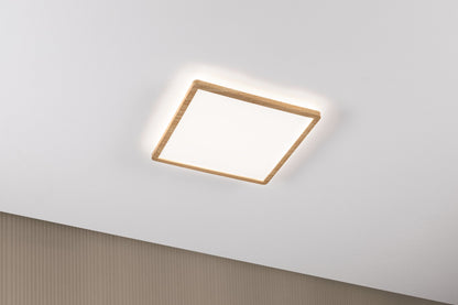 Paulmann LED Panel Atria Shine  Backlight IP44 eckig 293x293mm 4000K Holzoptik