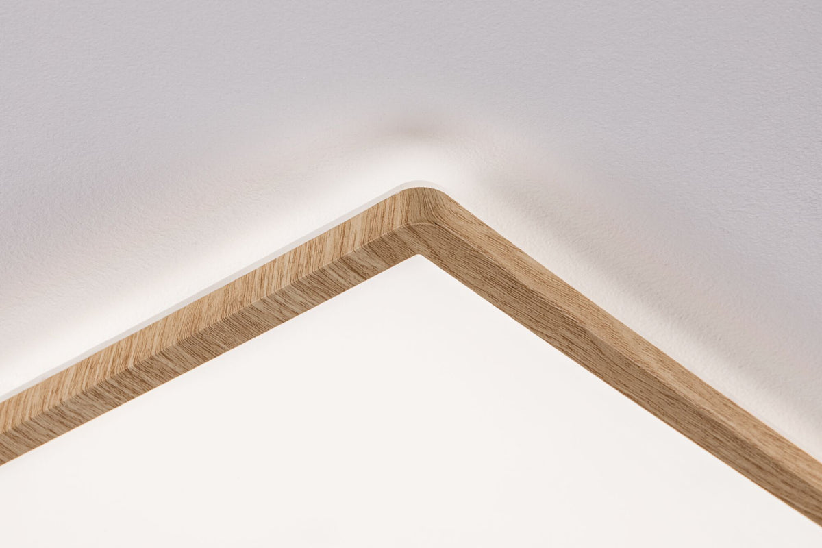 Paulmann LED Panel Atria Shine  Backlight IP44 eckig 580x200mm 4000K Holzoptik