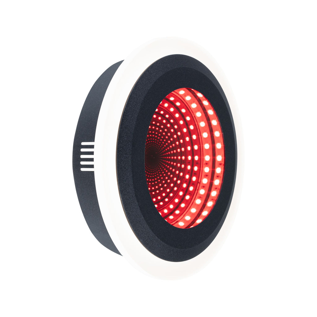 Paulmann LED Deckenleuchte Spaceglow RGB+ 1200lm 230V 14W dimmbar Schwarz matt