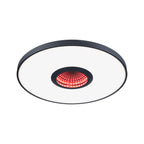 Paulmann LED Deckenleuchte Spaceglow RGB+ 1400lm 230V 21W dimmbar Schwarz matt