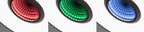 Paulmann LED Deckenleuchte Spaceglow RGB+ 1400lm 230V 21W dimmbar Schwarz matt
