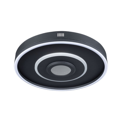 Paulmann LED Deckenleuchte Spaceglow RGB+ 320lm / 800lm 230V 22W dimmbar Schwarz matt