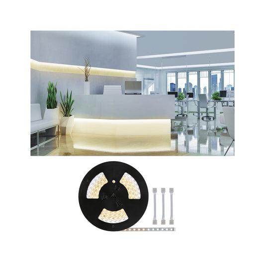 Paulmann MaxLED 500 Tunable White Strip inkl. Adapterkabel 20m mit Weißlichtsteuerung unbeschichtet