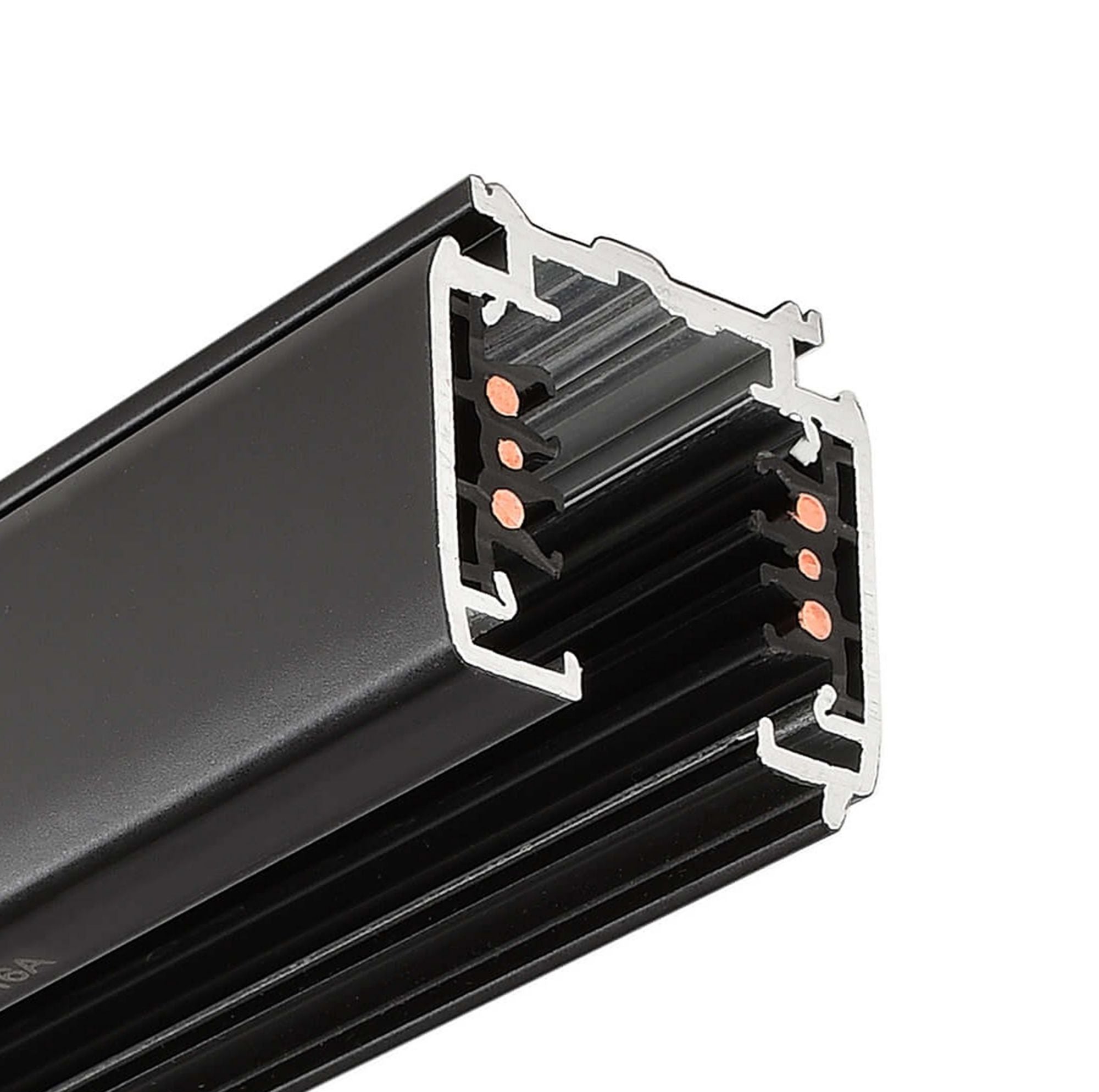 Deko-Light D Line DALI Aufbaustromschiene 1m, schwarz