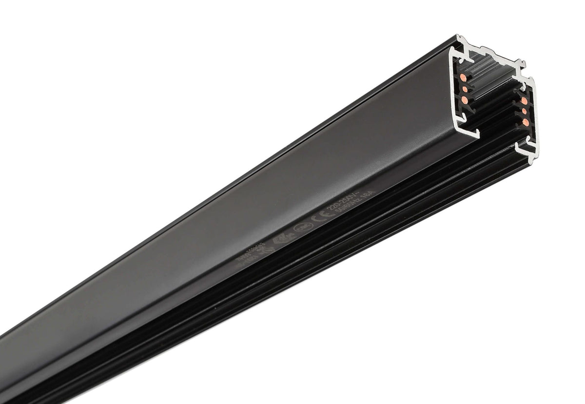 Deko-Light D Line DALI Aufbaustromschiene 3m, schwarz