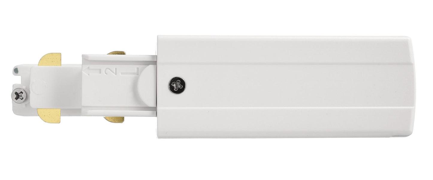 Deko-Light D Line DALI elektrischer Einspeiser links, weiß