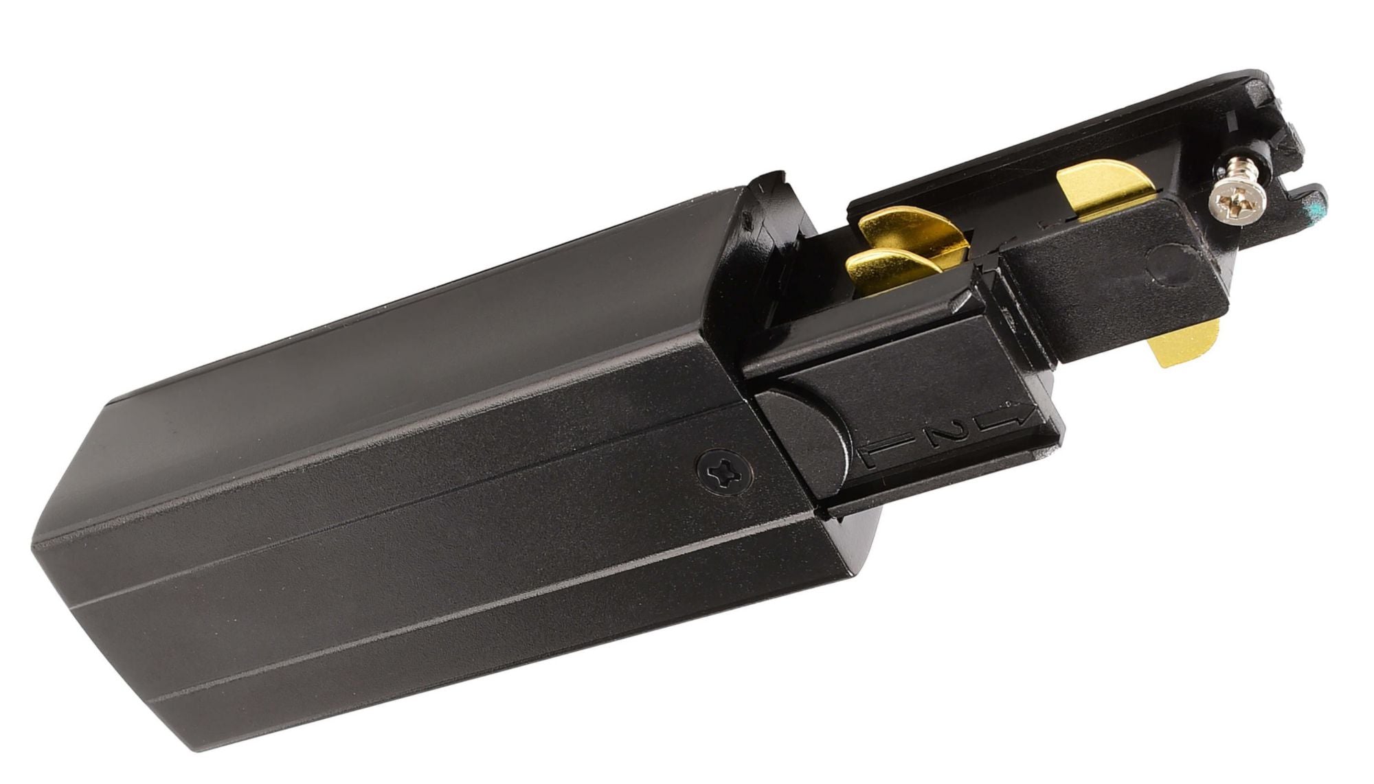 Deko-Light D Line DALI elektrischer Einspeiser links, schwarz