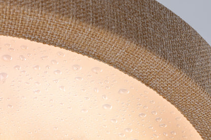 Paulmann LED Panel Cosara  IP44 rund 300mm 3000K Beige