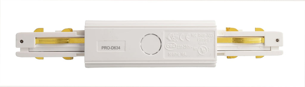 Deko-Light D Line DALI elektr. Längsverbinder mit Einspeisem. li-re, weiß