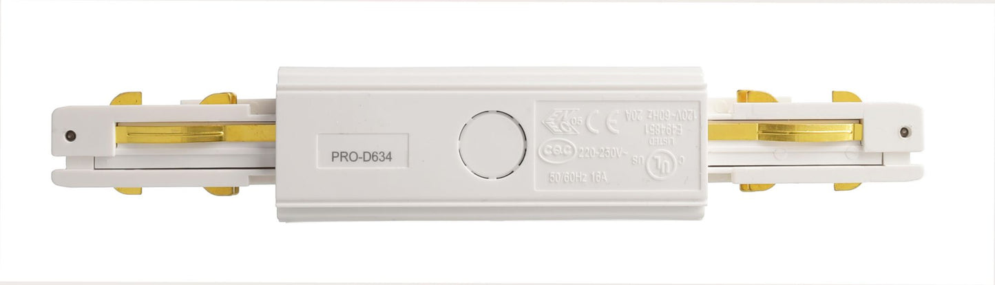Deko-Light D Line DALI elektr. Längsverbinder mit Einspeisem. li-re, weiß