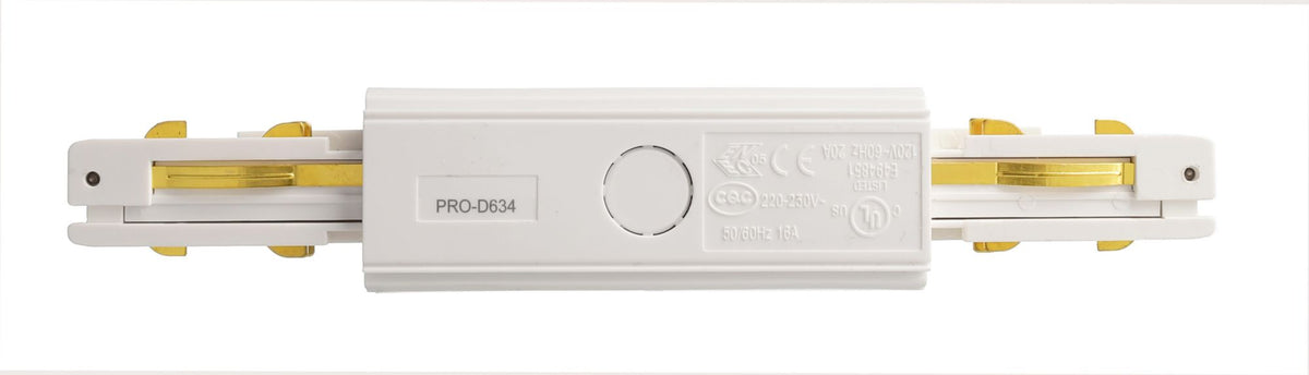 Deko-Light D Line DALI elektr. Längsverbinder mit Einspeisem. li-re, weiß