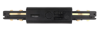 Deko-Light D Line DALI elektr. Längsverbinder mit Einspeisem. li-re, schwarz