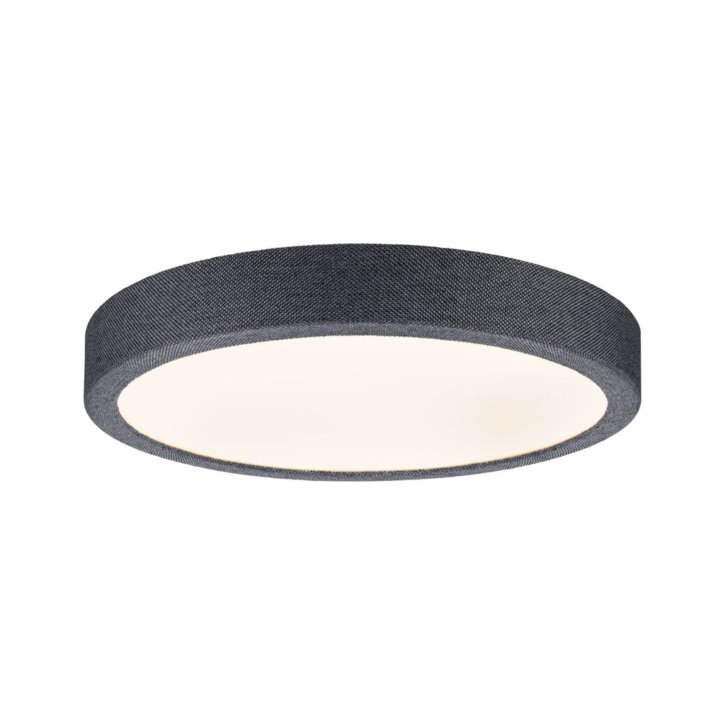 Paulmann LED Panel Cosara  IP44 rund 300mm 3000K Dunkelgrau