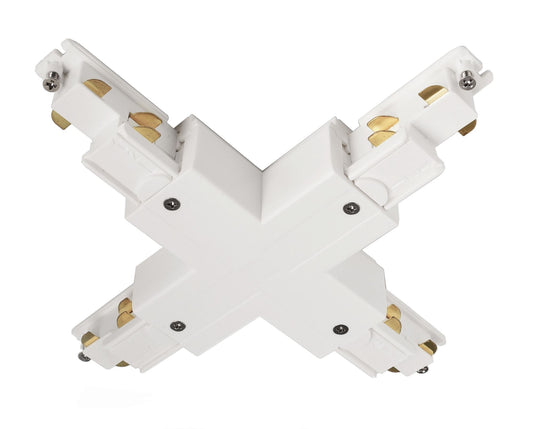 Deko-Light D Line DALI X-Verbinder links-links-rechts-rechts, weiß