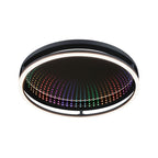 Paulmann LED Deckenleuchte Spaceglow RGB+ 2000lm 230V 34,5W dimmbar Schwarz matt