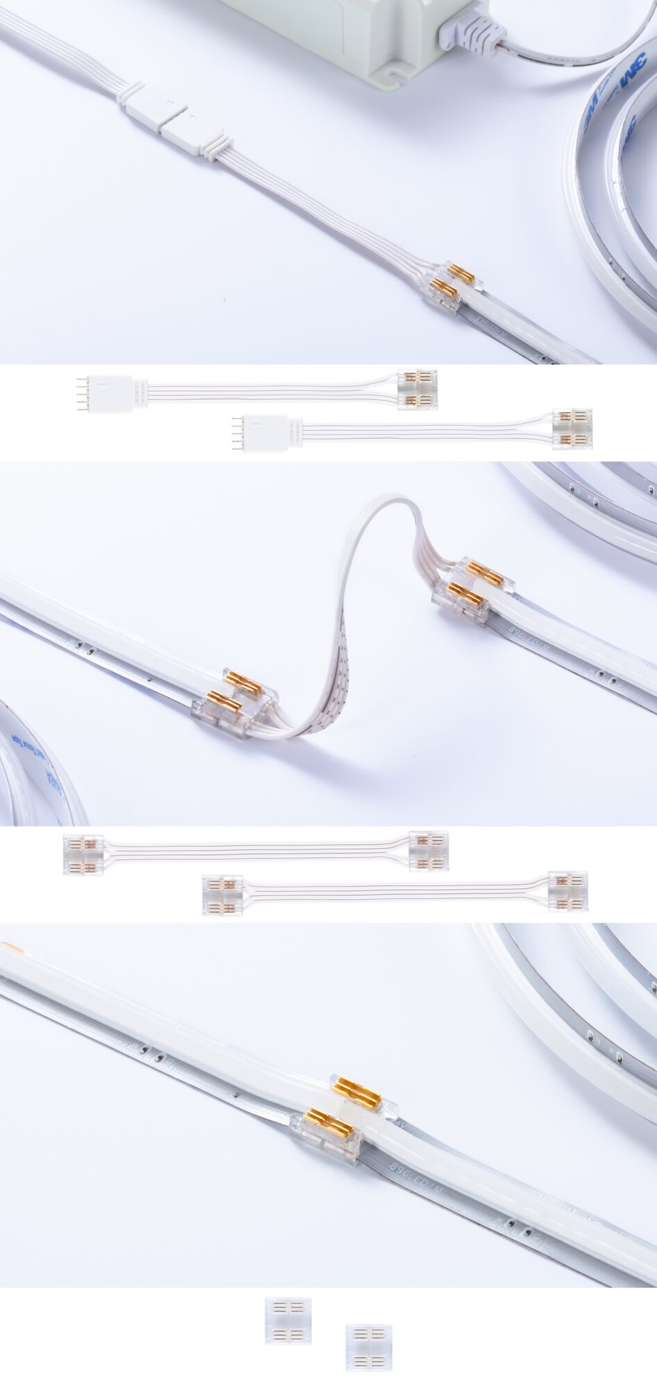 Paulmann MaxLED Connector Set Full-Line COB Weiß#Transparent