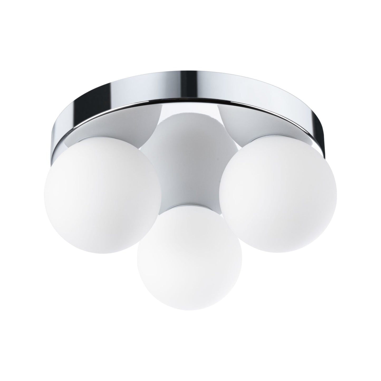 Paulmann Deckenleuchte Gove IP44 G9   230V max. 3x20W dimmbar Chrom,Satin