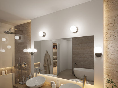 Paulmann LED Deckenleuchte Gove IP44  3000K 400lm 230V 5W  Chrom,Satin