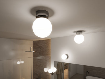 Paulmann LED Deckenleuchte Gove IP44  3000K 400lm 230V 5W  Chrom,Satin