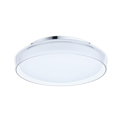 Paulmann Selection Bathroom LED Deckenleuchte Luena IP44  3000K 860lm 230V 16,5W  Glas#Chrom