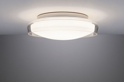 Paulmann Selection Bathroom LED Deckenleuchte Luena IP44  3000K 860lm 230V 16,5W  Glas#Chrom