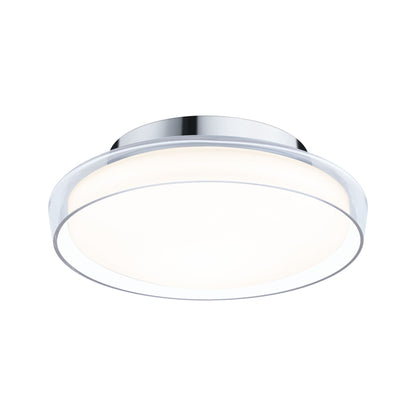 Paulmann Selection Bathroom LED Deckenleuchte Luena IP44  3000K 600lm 230V 11,5W  Glas#Chrom
