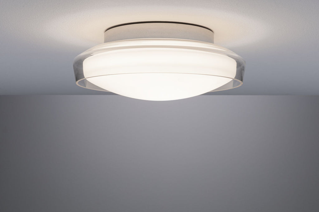 Paulmann Selection Bathroom LED Deckenleuchte Luena IP44  3000K 600lm 230V 11,5W  Glas#Chrom