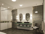 Paulmann Selection Bathroom LED Deckenleuchte Luena IP44  3000K 600lm 230V 11,5W  Glas#Chrom
